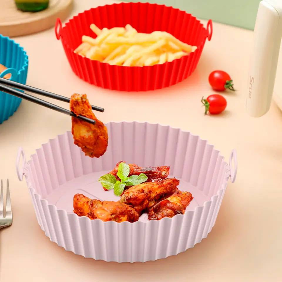طقم قالب ايرفراير سيليكون 6 قطع 😍
