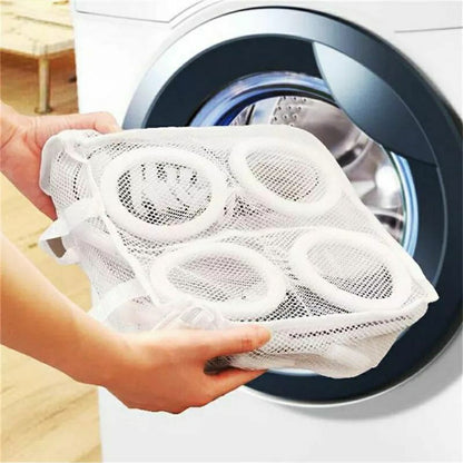 كيس غسيل أحذية - حماية مثالية للشوزات أثناء الغسيل والتنقل😍