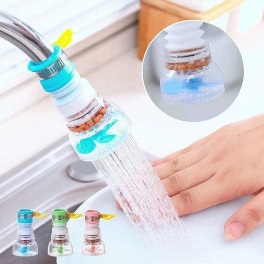 فلتر الحنفيه المروحه المتحرك 360درجة😍 (عرض القطعتين)