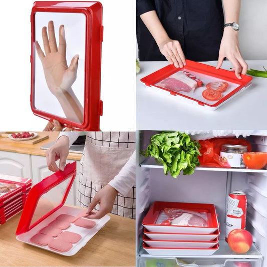 صينية حفظ اللحوم والخضار🍖🥬