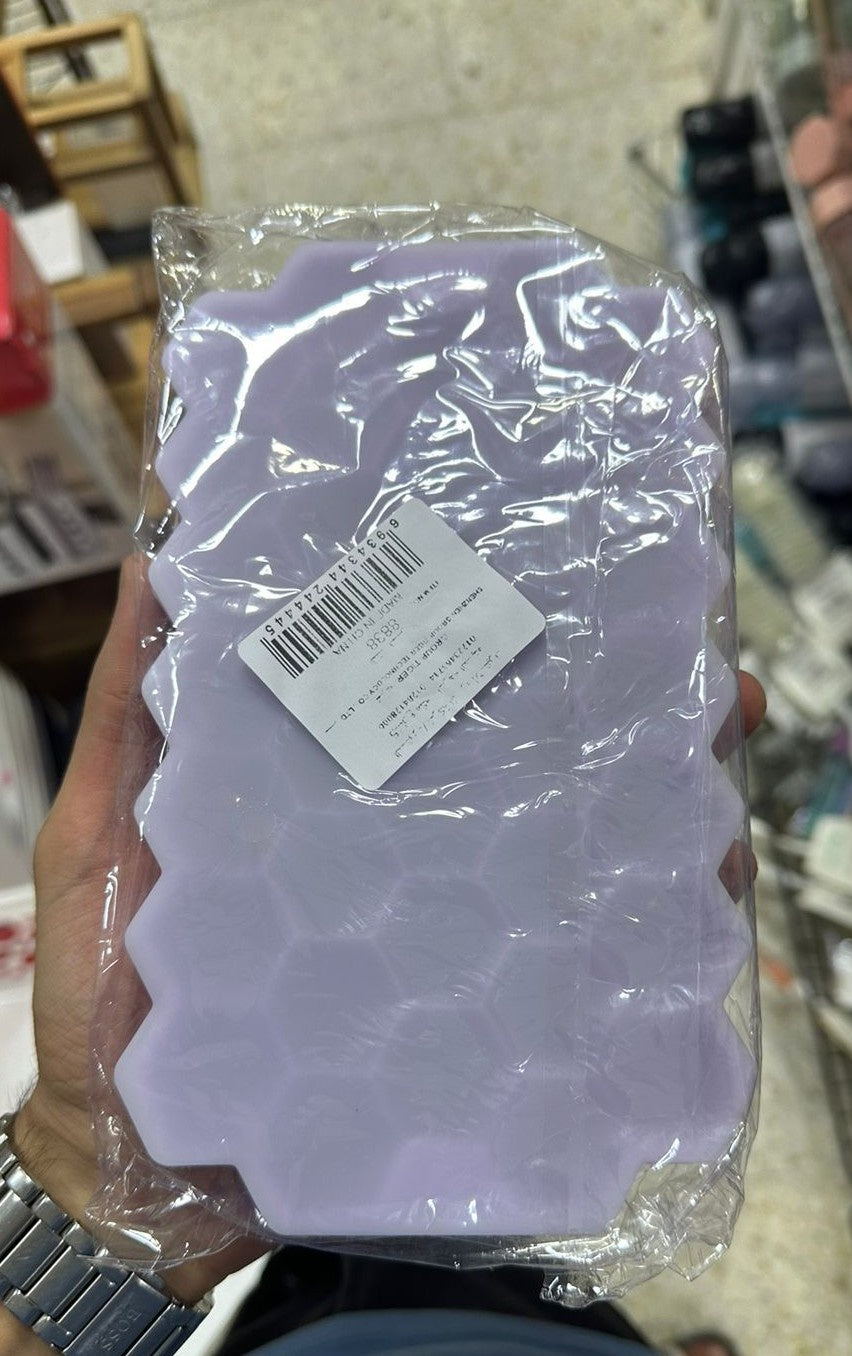 قالب الثلج السيليكون خلايا النحل🧊