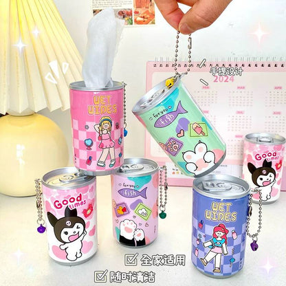 مناديل مبللة شكل كانز🌸